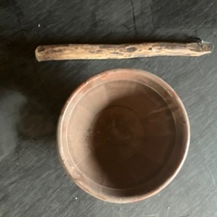 すり鉢・すりこぎ棒　セットでの画像