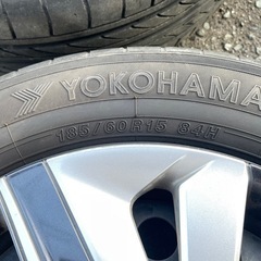 185/60R15 ホイール付き　夏タイヤの画像