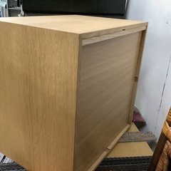 無印良品 スタッキングチェスト 引出し4個 オーク材 管C250825DK (ベストバイ 静岡県袋井市)の画像