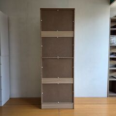 未使用訳あり キッチンストッカー幅60 キッチン収納 ストッカー 食品庫 収納庫 キッチンラック 家具 収納ラック 食器棚の画像