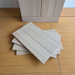 未使用訳あり キッチンストッカー幅60 キッチン収納 ストッカー 食品庫 収納庫 キッチンラック 家具 収納ラック 食器棚の画像