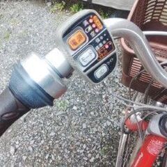 パナソニック ビビ 中古車 ２６インチ 電動アシストお試しに！ 予備車に！ 説明文熟読で！の画像