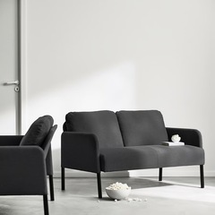 美品　IKEA　2人掛けソファの画像