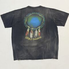 saint mxxxx xlastman holy ghost tee/blkの画像