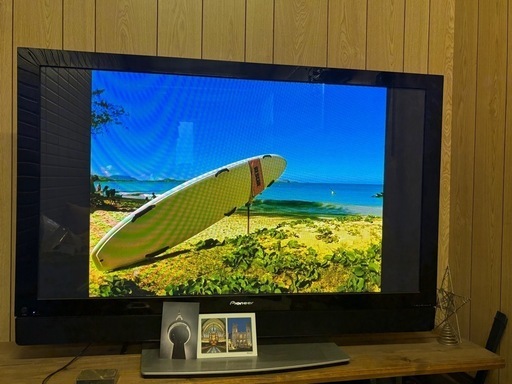 【お譲り確定】簡易テレビ台付　★　Pioneer PURE vision PDP-507HX 50インチ