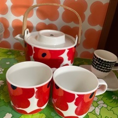 marimekko 急須セットの画像