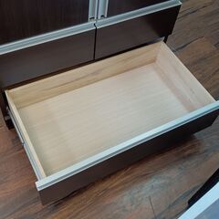 NITORI ニトリ　ワードローブ　ブラウン　サイズ（約）幅80×奥58.5×高177.5　　■近隣配送無料 買取GO‼　栄和店の画像