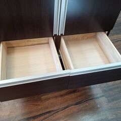 NITORI ニトリ　ワードローブ　ブラウン　サイズ（約）幅80×奥58.5×高177.5　　■近隣配送無料 買取GO‼　栄和店の画像