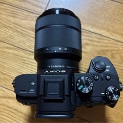 SONY α7IIIレンズキット　未使用に近い　フルサイズ　ソニーの画像