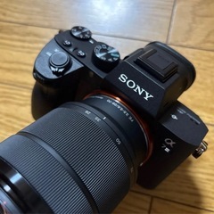 SONY α7IIIレンズキット　未使用に近い　フルサイズ　ソニーの画像