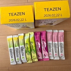 8月まで！ティーゼン　コンブチャ レモン味20本+ お試し10の画像