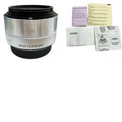 186000 現状品 SIGMA シグマ SIGMA 30mm f2.8 ART DN マイクロフォーサーズ 単焦点レンズ シルバー [250703HM060180]の画像
