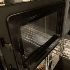 電子レンジ　アイリスオーヤマ　IRIS OHYAMA 家電　ブラック　黒 2018年【動作ok】の画像