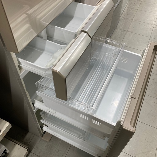 ⭐︎3ヶ月保証⭐︎Panasonic 426L5ドア冷蔵庫　2014年製　NR-E438TG ※中ヤケ、背面・側面へこみあり ⭐︎3ヶ月保証⭐︎Panasonic 426L5ドア冷蔵庫 2014年製 NR-E438TG ※中