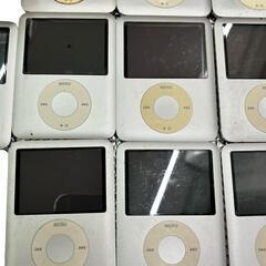 186001 現状品 Apple アップル iPod nano 第3世代 A1236  シルバー 11点まとめ売り [240408HM220024]の画像