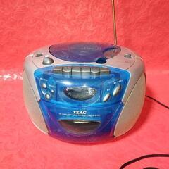 TEACのラジカセ　FMワイド補完放送対応　CDは鳴りませんの画像