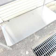 【JM724】アジャスター付き ステンレス調理台 作業台 厨房機器 W120 D60 H80の画像