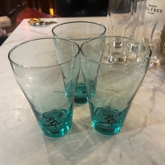 翠グラス３つセットの画像