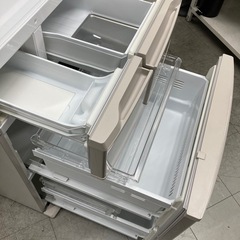 ⭐︎3ヶ月保証⭐︎Panasonic 411L5ドア冷蔵庫　2016年製　NR-E431V ※中ヤケ、側面シミあり。の画像