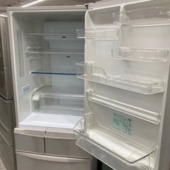 ⭐︎3ヶ月保証⭐︎Panasonic 411L5ドア冷蔵庫　2016年製　NR-E431V ※中ヤケ、側面シミあり。の画像