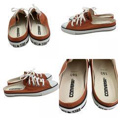 186000 CONVERSE コンバース ALLSTAR オールスター 23cm US4 ミュール スリップ 5CL647  23 テラコッタ レディース [1000023052542]の画像