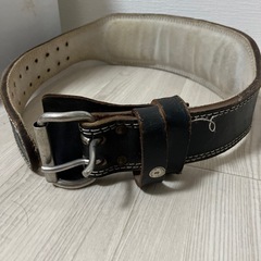 ゴールドジム★トレーニングベルト★古★値下げ可の画像