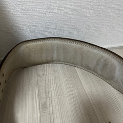 ゴールドジム★トレーニングベルト★古★値下げ可の画像