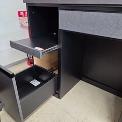 J8574 【リユースのサカイ柏店】 NITORI ニトリ キッチンボード リガーレ100KB ゴミ箱2個付き クリーニング済み　参考価格：104,000円の画像