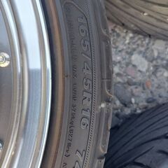 16インチ　5.5j ステルスレーシングの画像