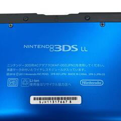 186000 現状品 Nintendo ３DSLL SPR-001  ブルー×ブラック [1000027757375]の画像