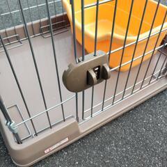 ペット用　小型ケージ　猫ケージ　段ボールストッカーの画像