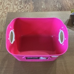 可愛いBOX🎀 小物入れ 収納ボックス Sanrio サンリオ ハローキティ キティちゃん ソフトバケツ 収納ケース やわらかバケツ 錦化成 ピンク🩷の画像