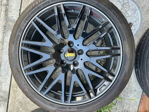 値下げ　早い者勝ち　タイヤホイールセットRMP 20インチ8.5j＋42 　