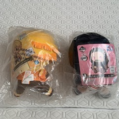鬼滅の刃　一番くじ　善逸&禰󠄀豆子　ぬいぐるみ　の画像