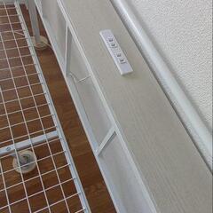 美品☆ニトリ ダブルパイプベッド　バジーナ白☆の画像