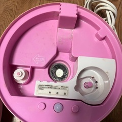 加湿器 SHIZUKU PLUS+しずくプラス 超音波式アロマ加湿器 ピンクの画像