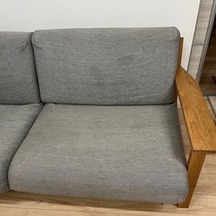 無印良品　ソファ　3シーター　の画像