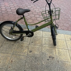 20インチ自転車　太いタイヤの画像