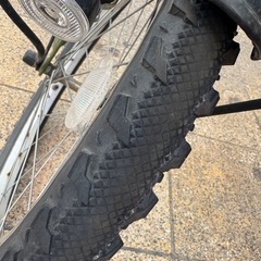 20インチ自転車　太いタイヤの画像