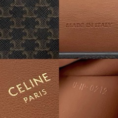 【極美品】CELINE セリーヌ スマホショルダーバッグ トリオンフの画像