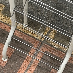 【中古】¥1,000 シューズラック　6足収納　ラック　【IH91】の画像