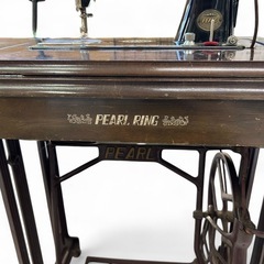 PEARI  パール 昭和アンティーク品 家庭用 足踏みミシン Vintage ヴィンテージの画像