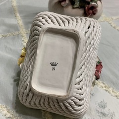 陶器　小物入れ　フラワーベースの画像
