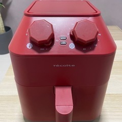 recolte エアーオーブン レッド 美品 1回使用の画像