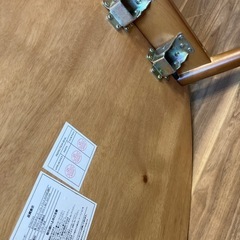 ニトリ折りたたみローテーブルの画像
