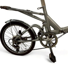 Woolrich ウールリッチ 折りたたみ自転車 6段変速 カゴ付き 通勤・通学にの画像