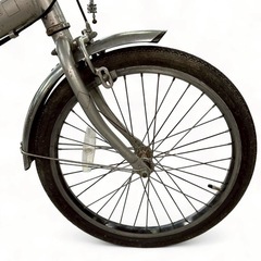 Woolrich ウールリッチ 折りたたみ自転車 6段変速 カゴ付き 通勤・通学にの画像