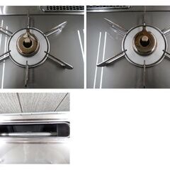 Rinnai ガステーブル LPガス用 LAKUCIE Prime RTE-65VAGP-GR 2022年製 右強火力 リンナイ プロパンガス用 西岡店 の画像