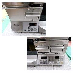 Rinnai ガステーブル LPガス用 LAKUCIE Prime RTE-65VAGP-GR 2022年製 右強火力 リンナイ プロパンガス用 西岡店 の画像