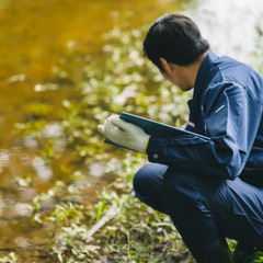 水や空気などの採取業務♪社員前提での募集です！の画像